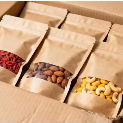 Kraft-Look Dried Fruit Stand-Up Pouch