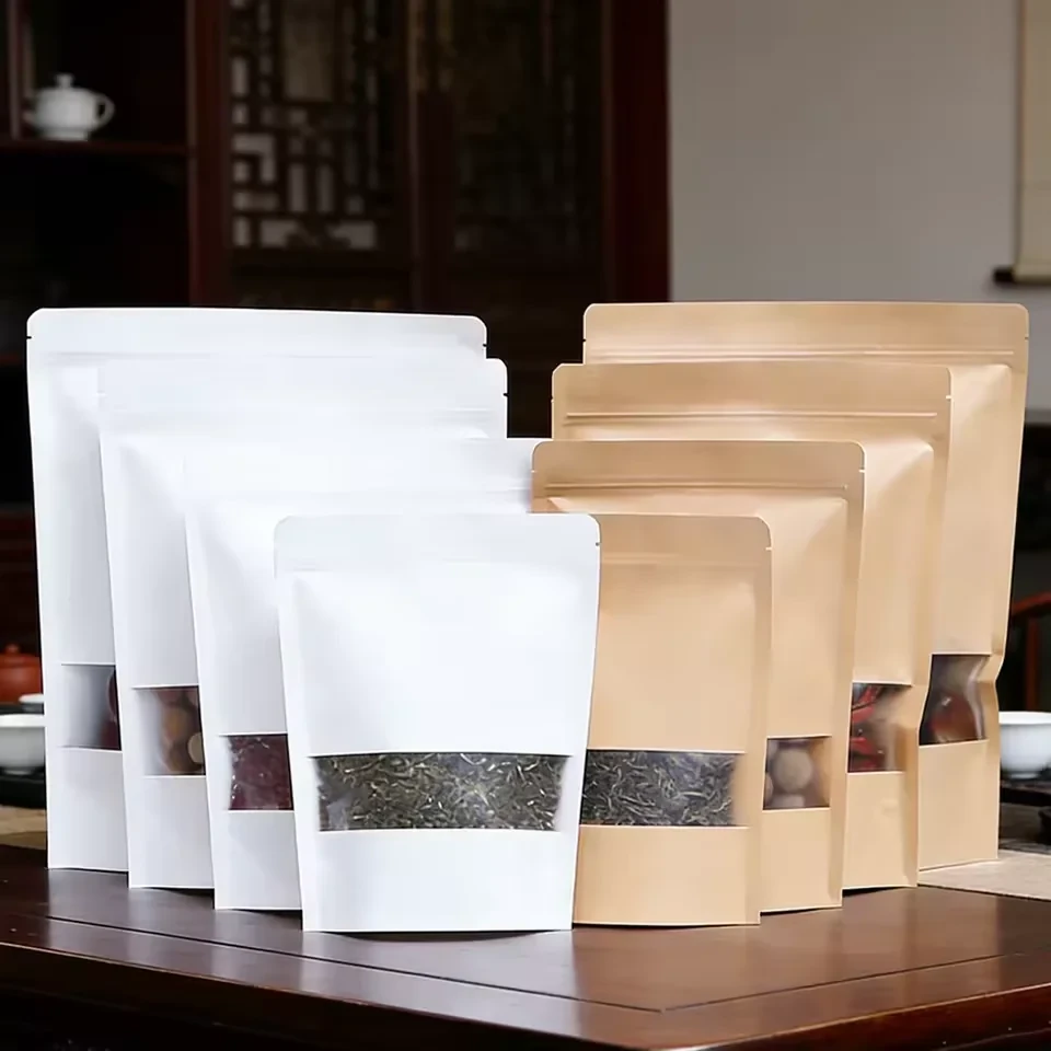 Kraft-Look Coffee & Tea Stand-Up Pouch
