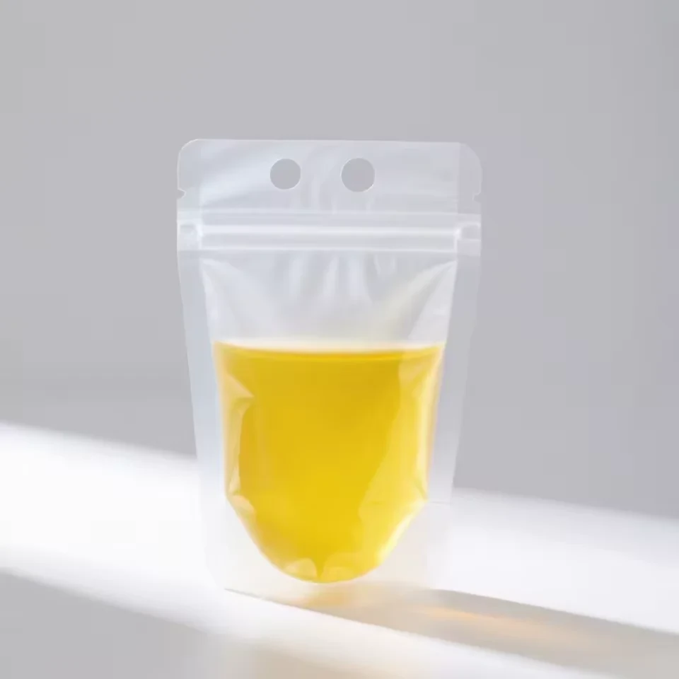 Clear Beverage Straw Pouch