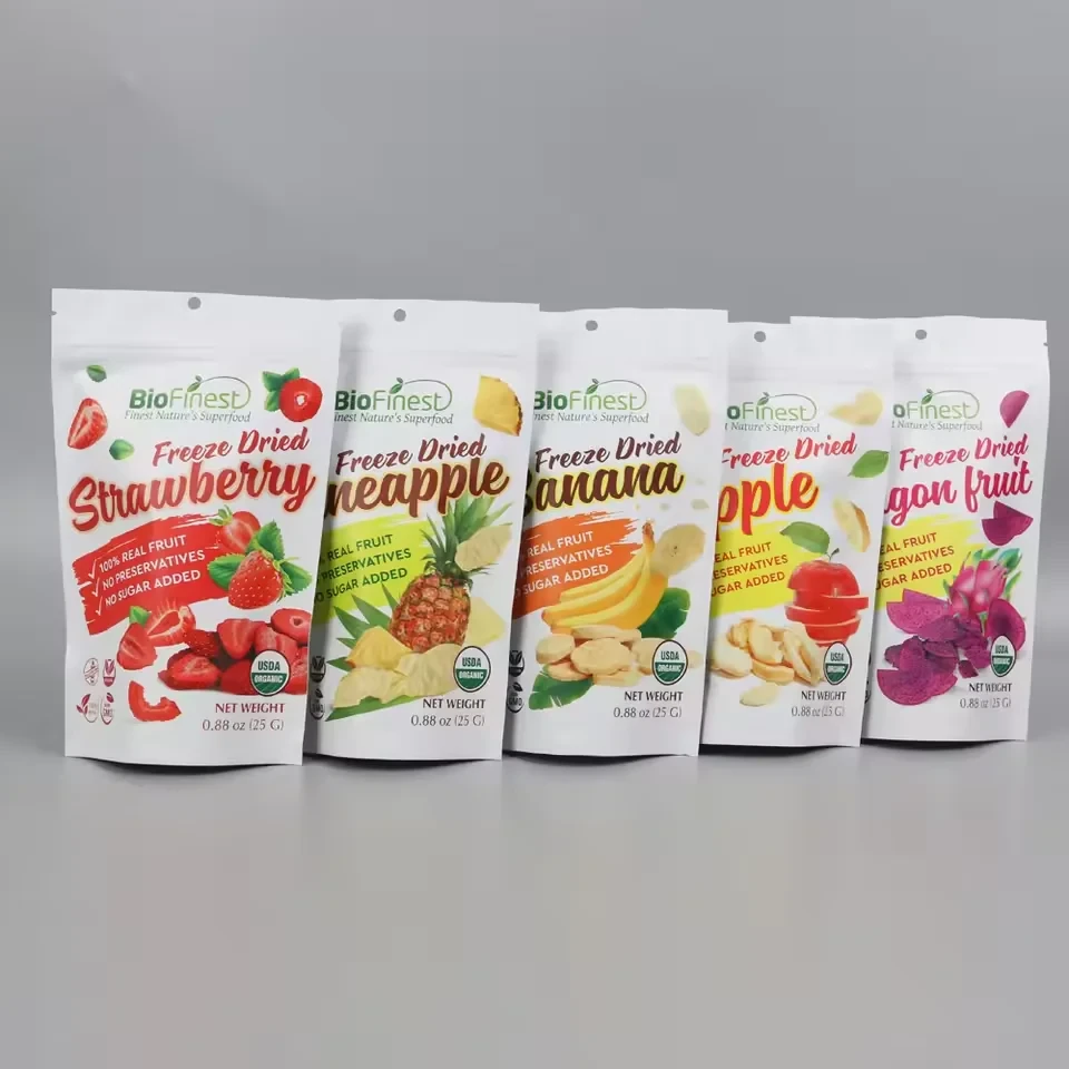 Dried Strawberry Stand-Up Pouch