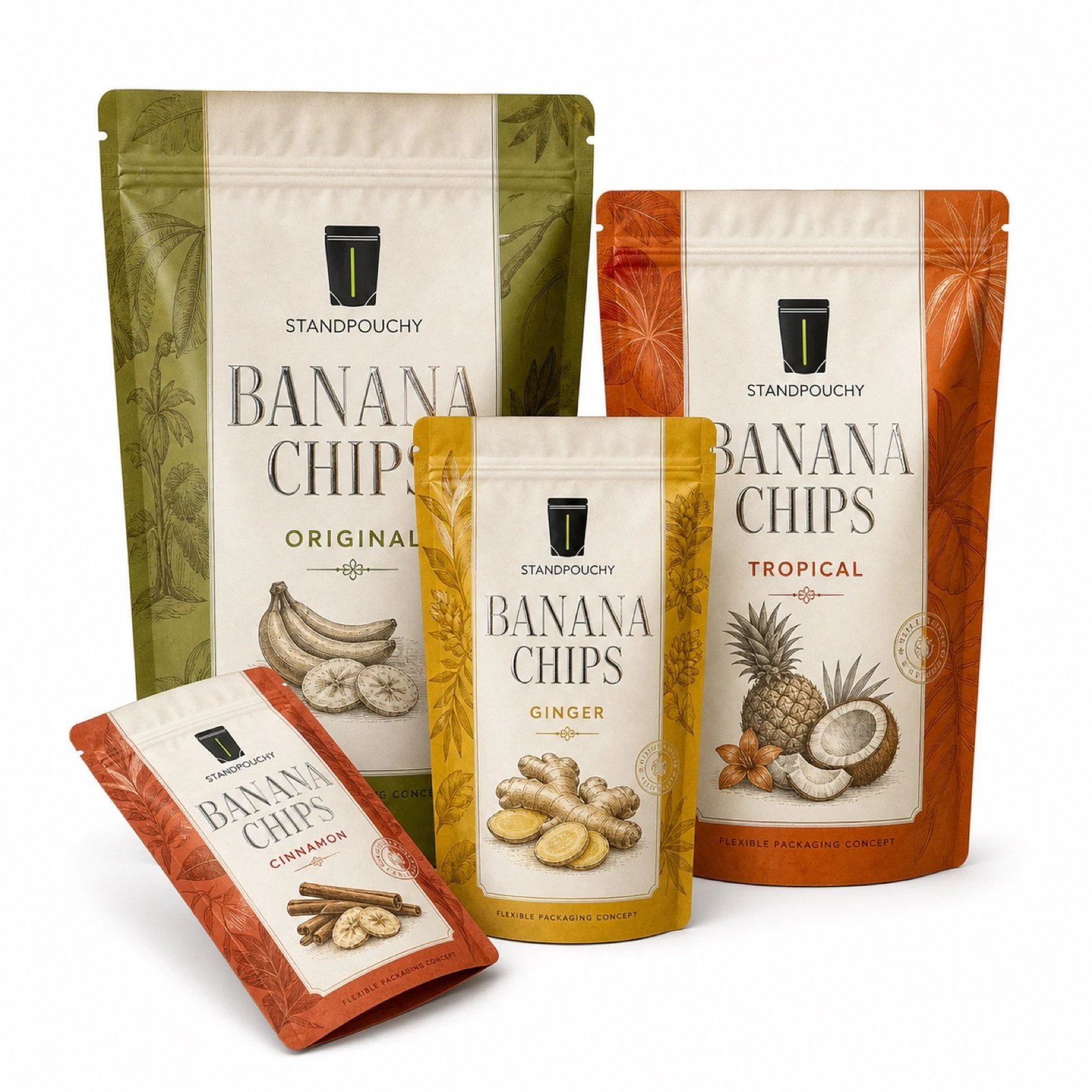 Banana Chips Pouch
