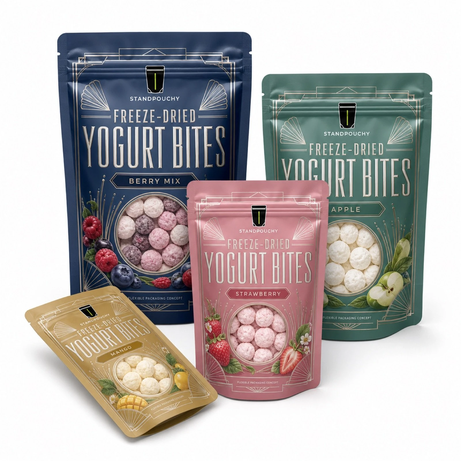 Freeze-Dried Yogurt Bites Pouch