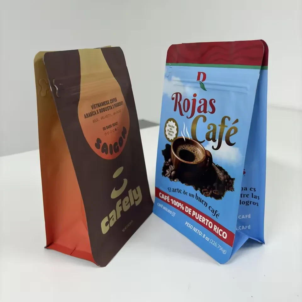 Coffee & Dry Food Flat-Bottom Pouch