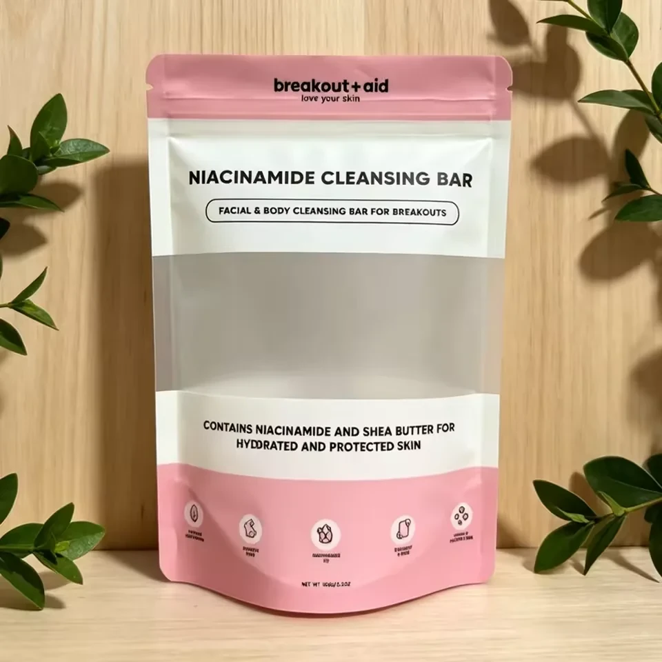 Matte Handmade Soap Stand-Up Pouch