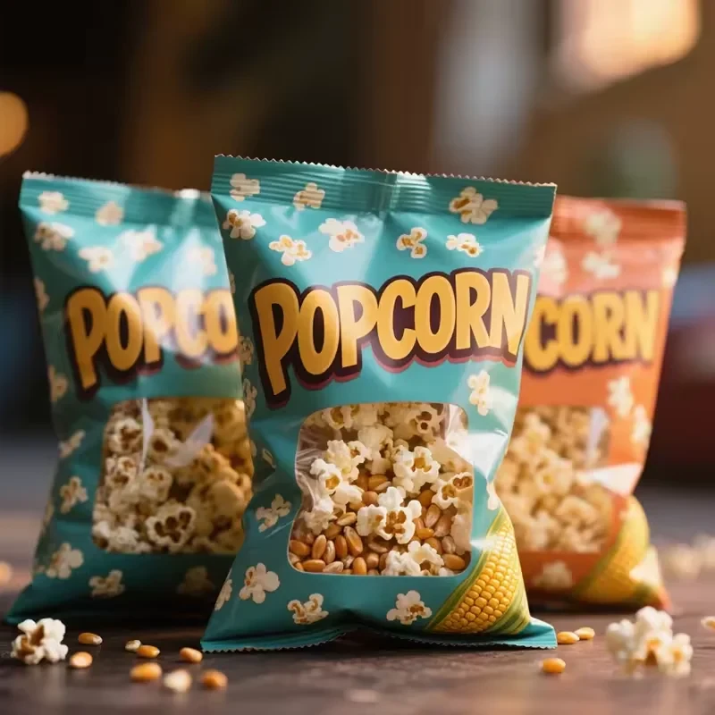 Snack & Coffee Stand-Up Pouch