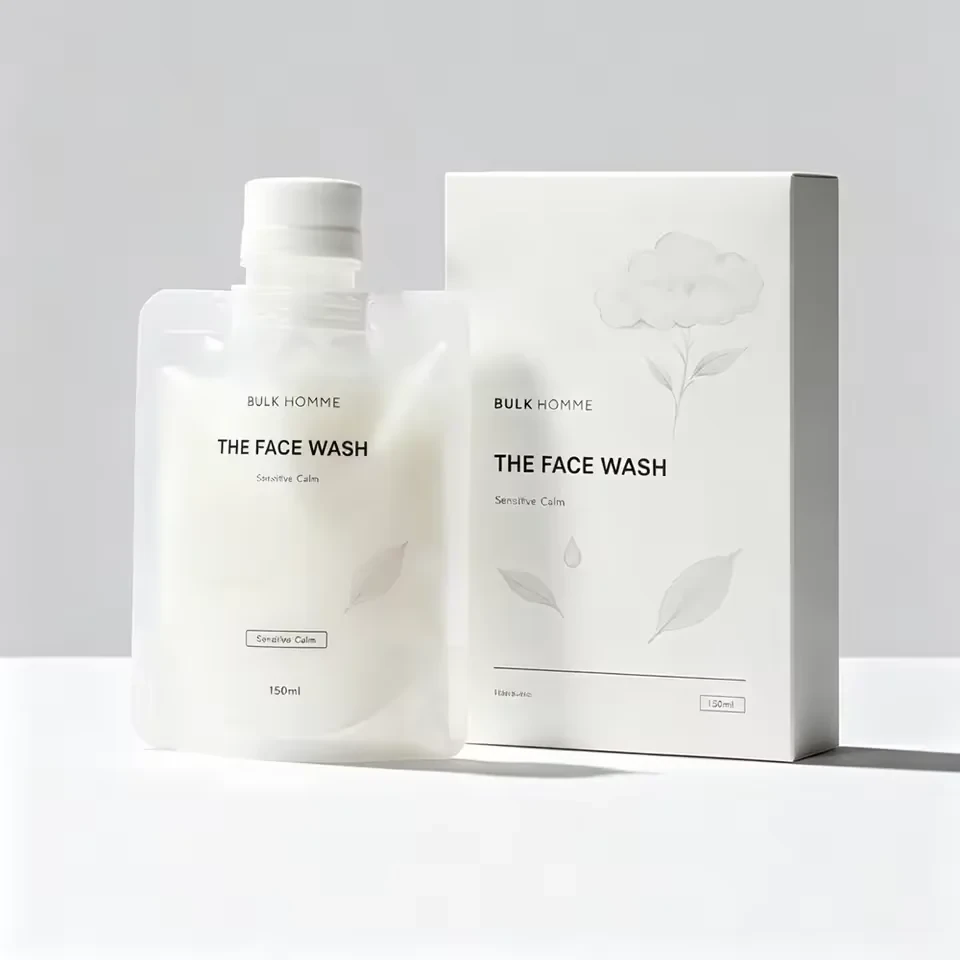Facial Cleanser Spout Pouch