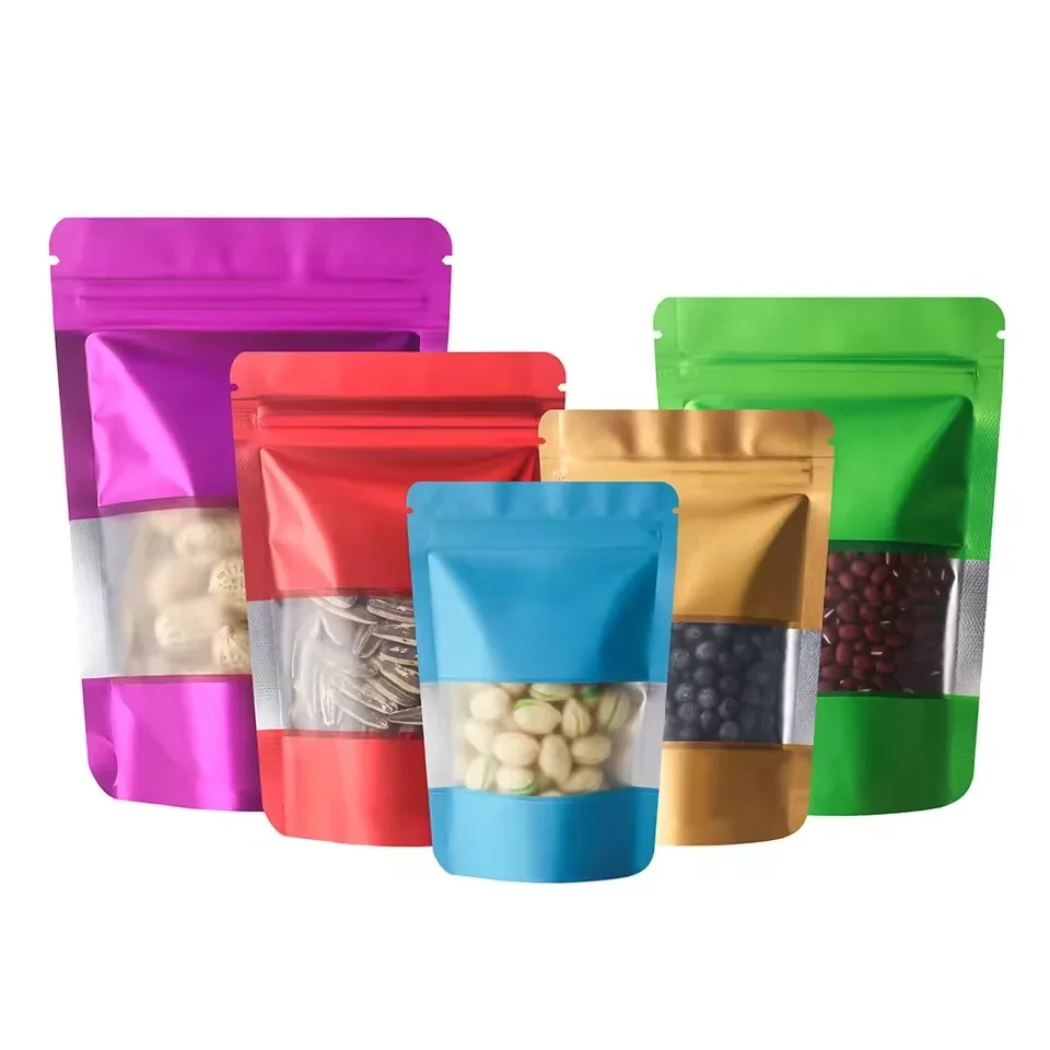 Window Dry Food Stand-Up Pouch