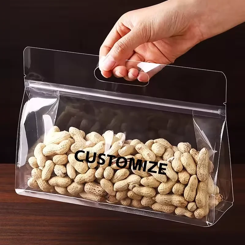 Clear Nut Flat-Bottom Pouch