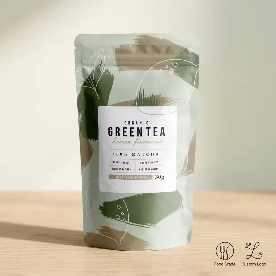 Tea Powder Stand-Up Pouch