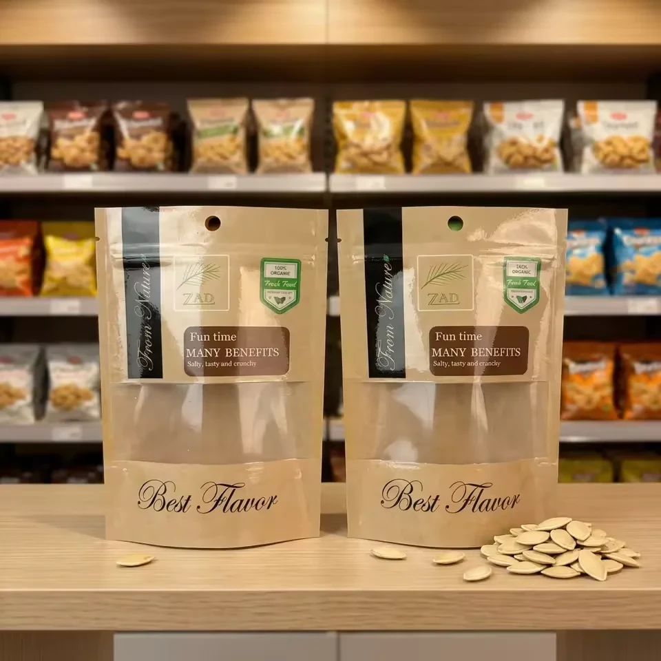 Kraft-Look Dried Fruit & Nut Stand-Up Pouch