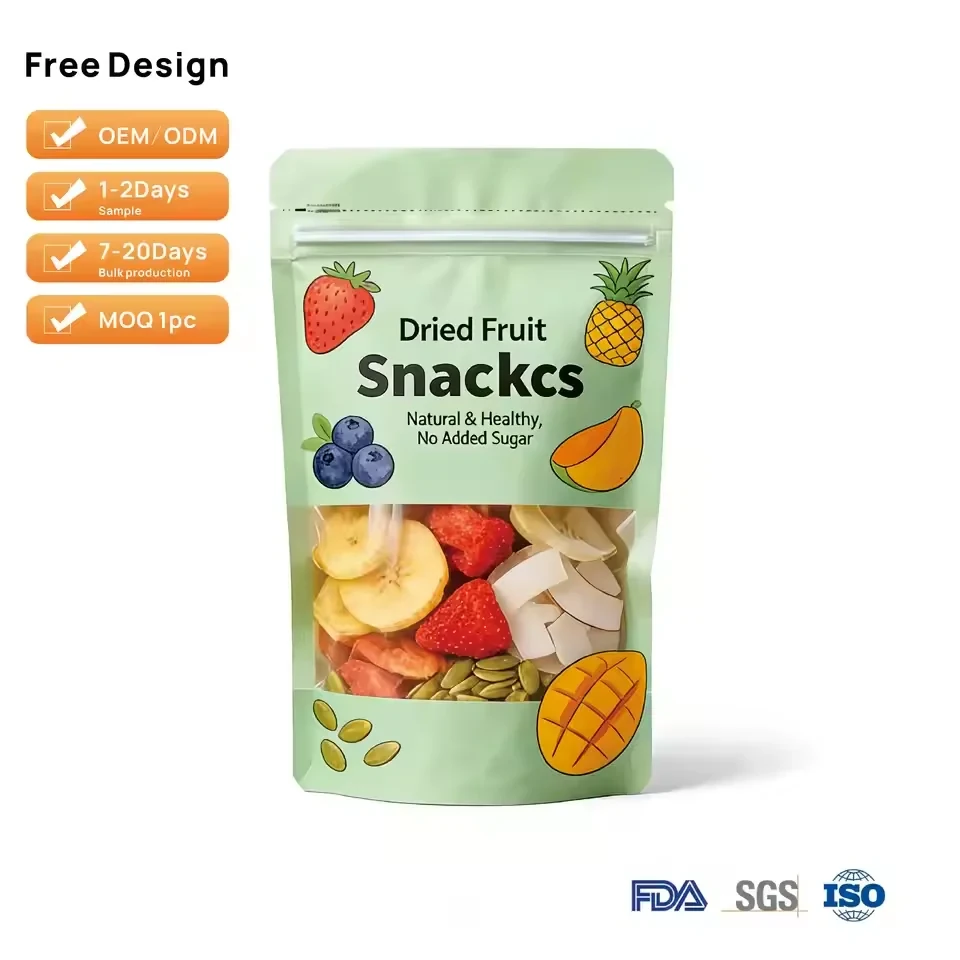 Window Dried Fruit Stand-Up Pouch