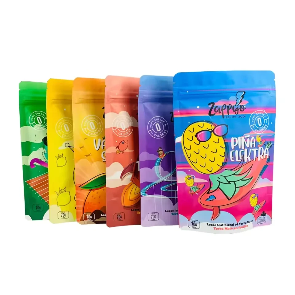 Matte Snack Stand-Up Pouch