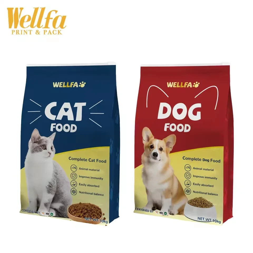 Cat & Dog Food Flat-Bottom Pouch
