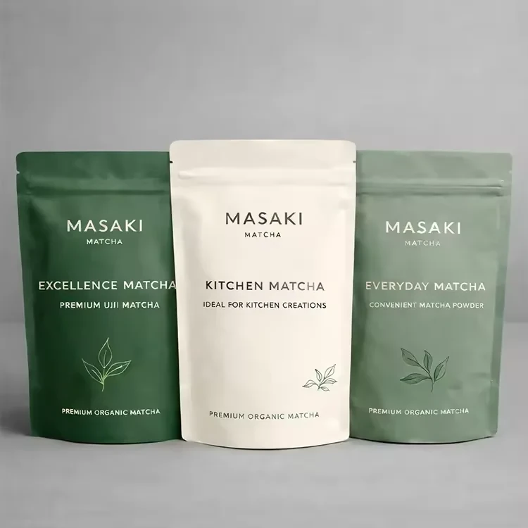 Matcha Powder Stand-Up Pouch