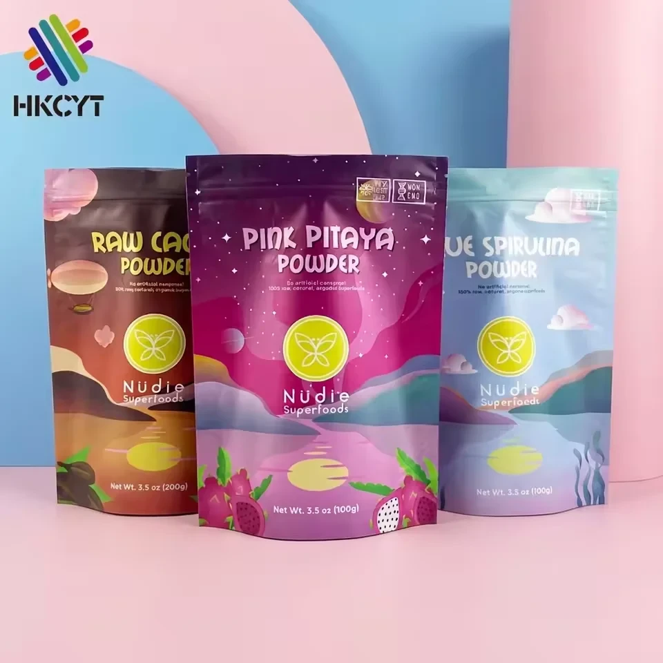 Fruit & Vegetable Powder Stand-Up Pouch