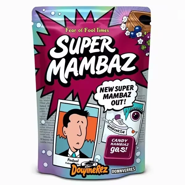 Gummy Candy Stand-Up Pouch