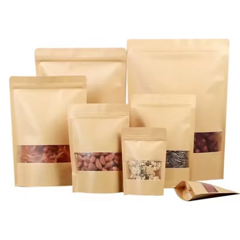 Kraft-Look Tea & Snack Stand-Up Pouch