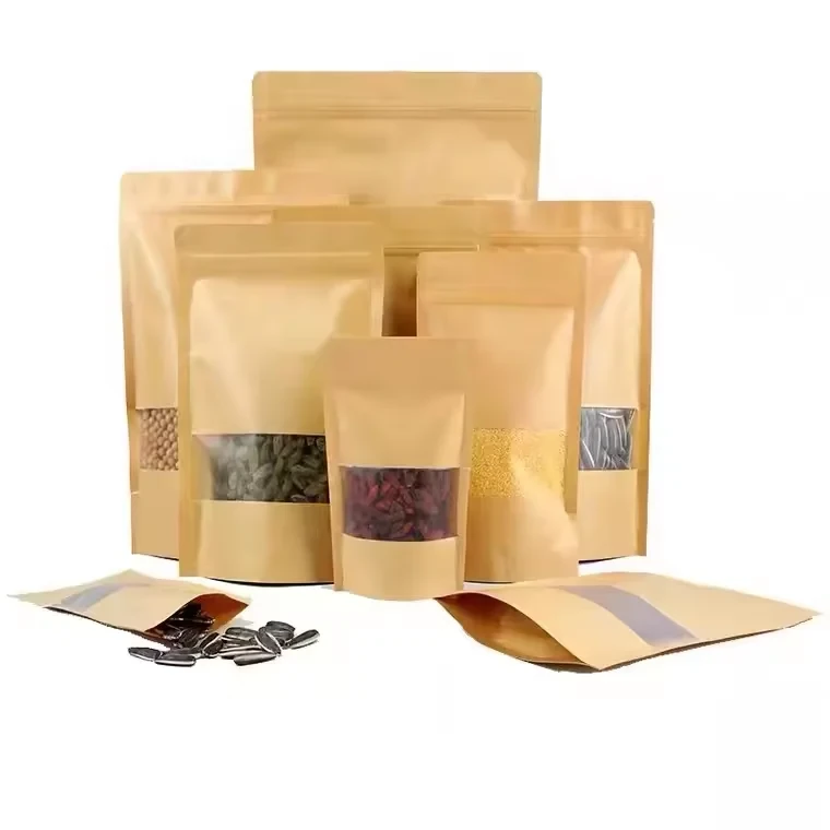 Kraft-Look Candy & Cookie Stand-Up Pouch