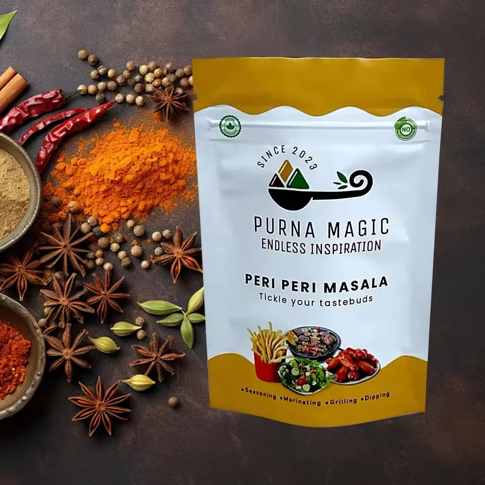 Spice & Seasoning Stand-Up Pouch