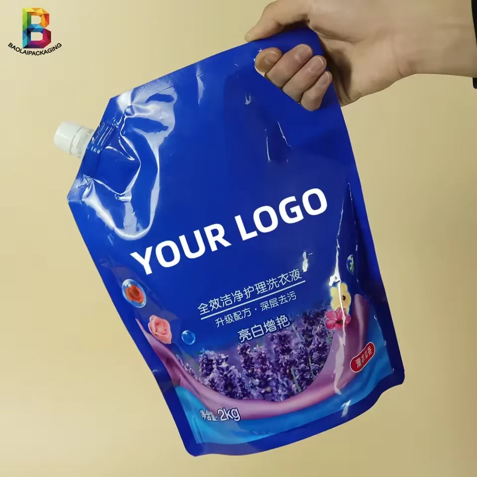 Laundry Detergent Spout Pouch