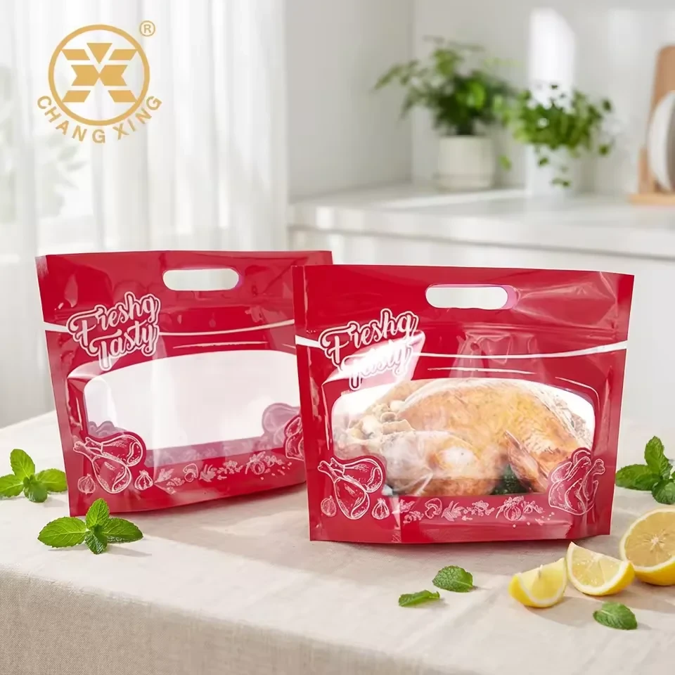 Clear Chicken Stand-Up Pouch