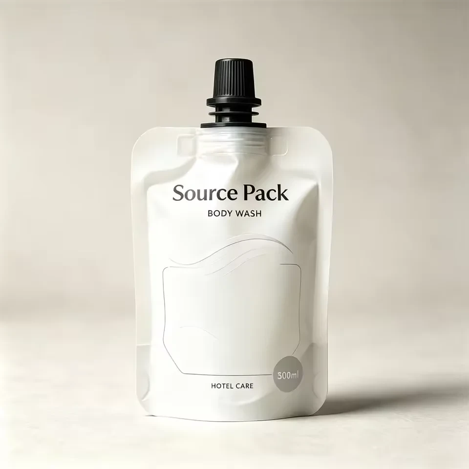 Body Wash & Lotion Spout Pouch