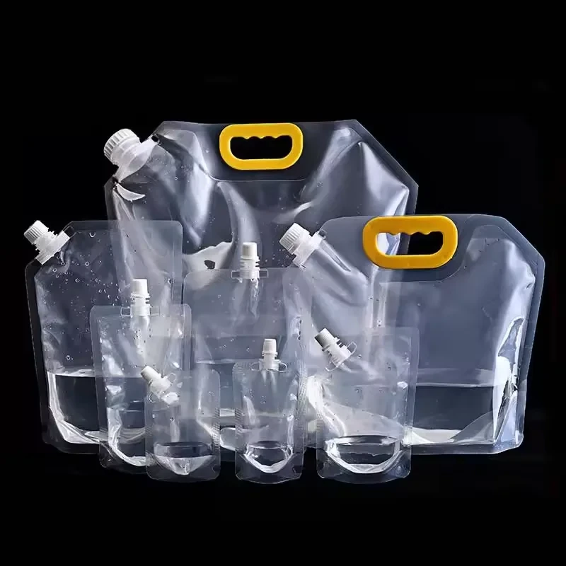 Clear Water & Drink Spout Pouch