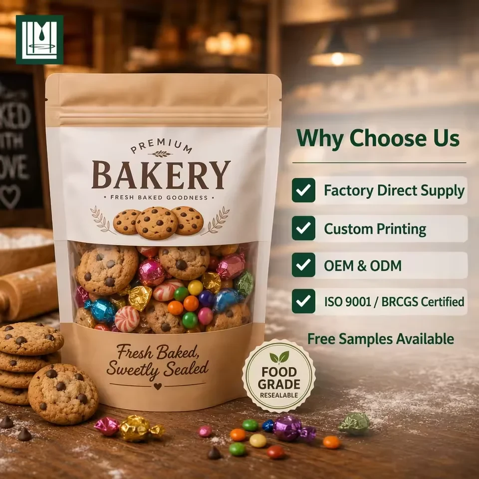 Window Bakery & Candy Stand-Up Pouch